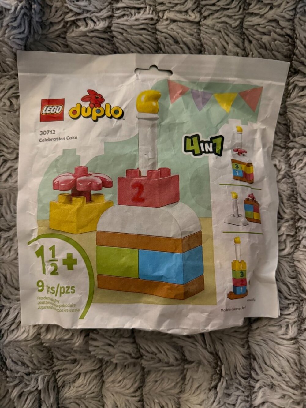 LEGO DUPLO 4-in-1 Building Set Sealed